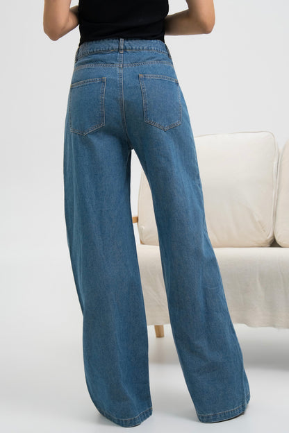 PANTALON LARGE DENIM SERENA
