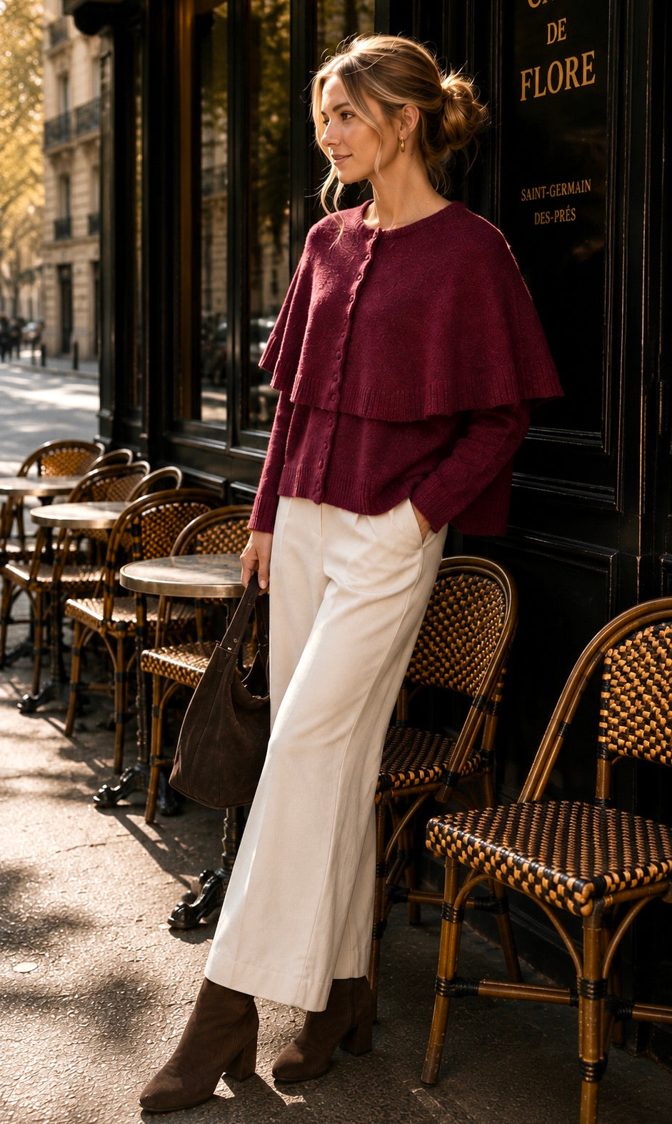 GILET MAILLE CATHEL.