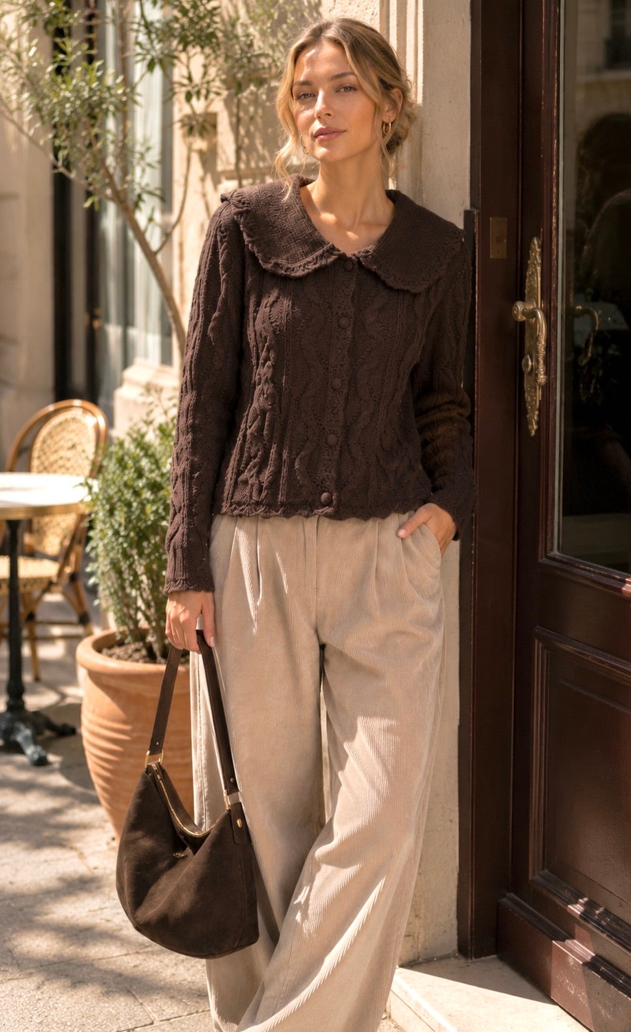 GILET MAILLE BLANDINE