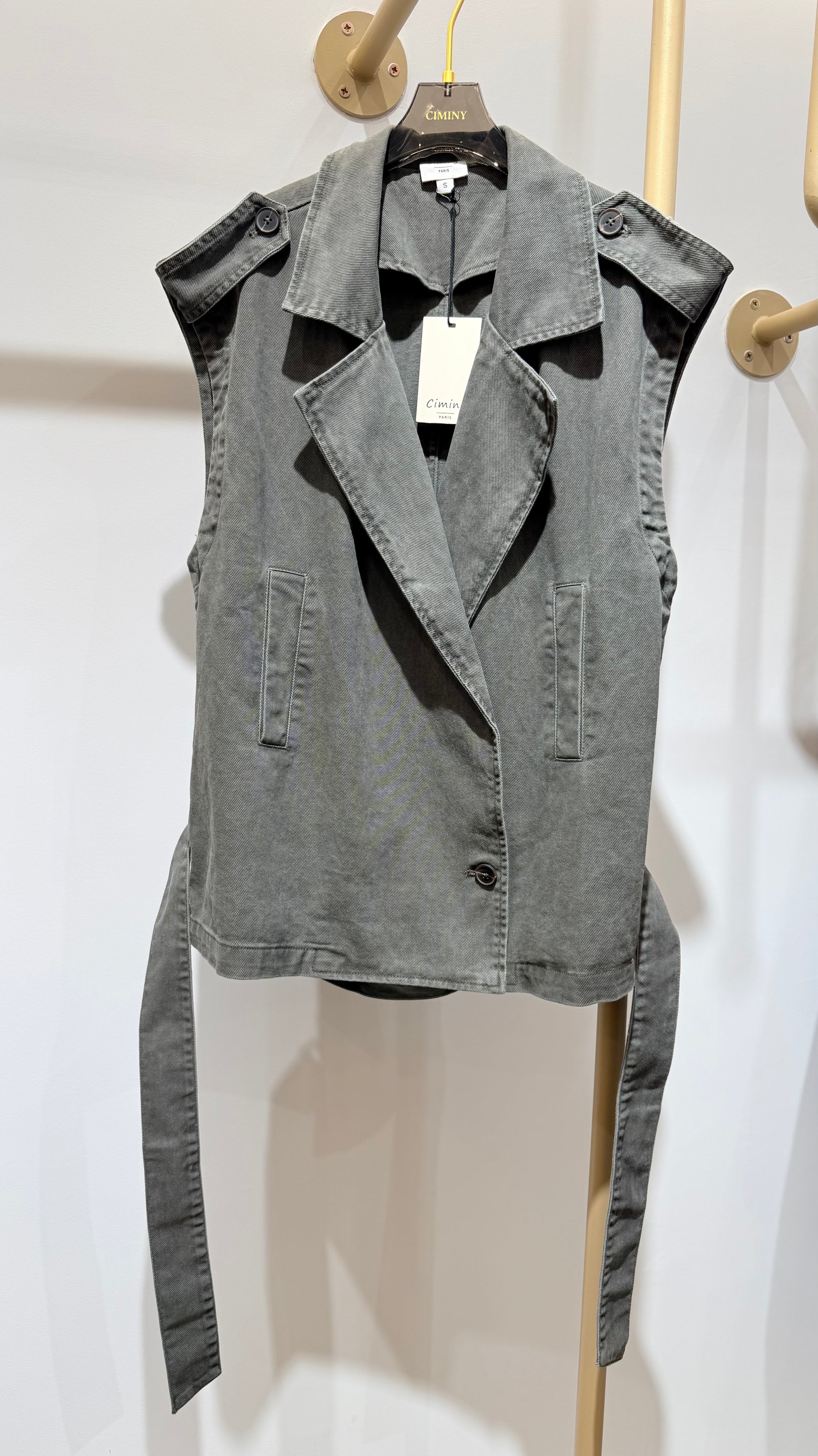 TRENCH SANS MANCHES BLANDINE