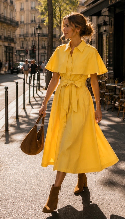 ROBE CAPE MAGALIE