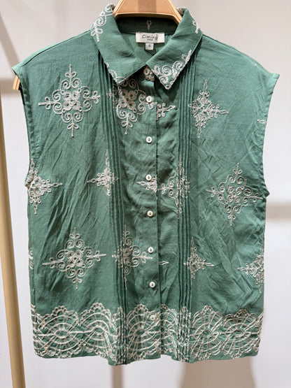 CHEMISE BRODÉE ELINA
