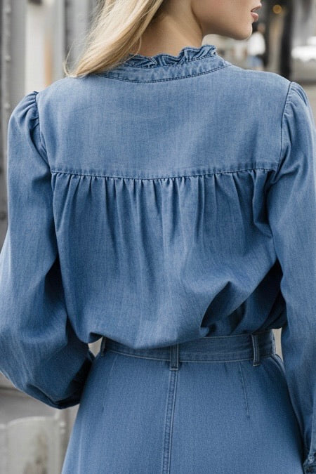 BLOUSE DENIM EGLANTINE