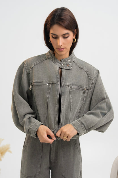 VESTE DENIM CLAIRE