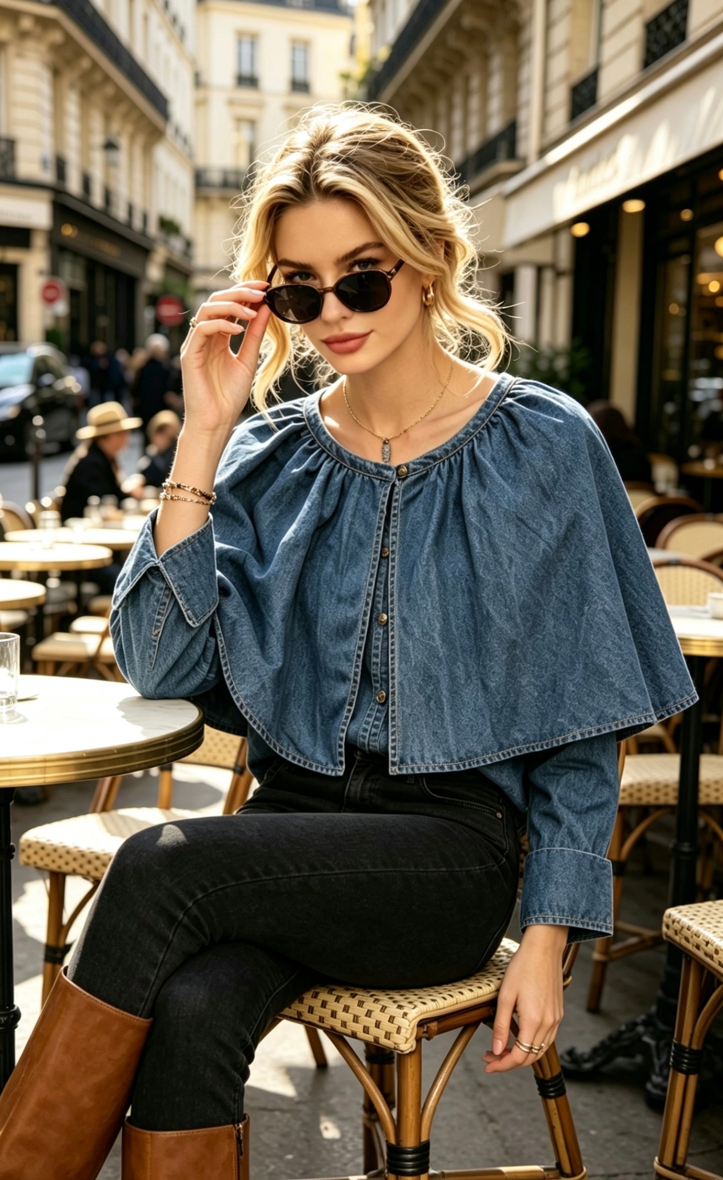 CHEMISE DENIM LALY