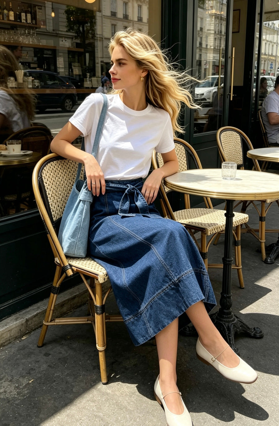 JUPE DENIM ODILE