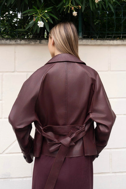 BLOUSON SIMILICUIR ZÉLIA