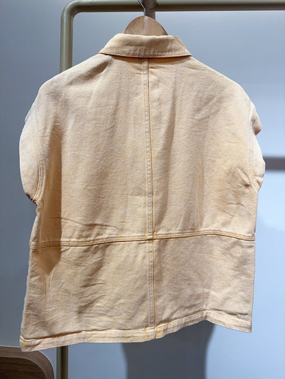 GILET DENIM COLORÉ ÉPIPHANIE