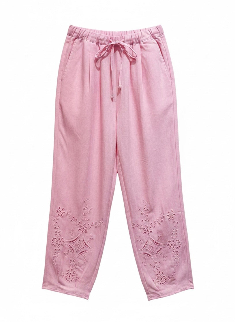PANTALON BRODÉE SOLÈNE