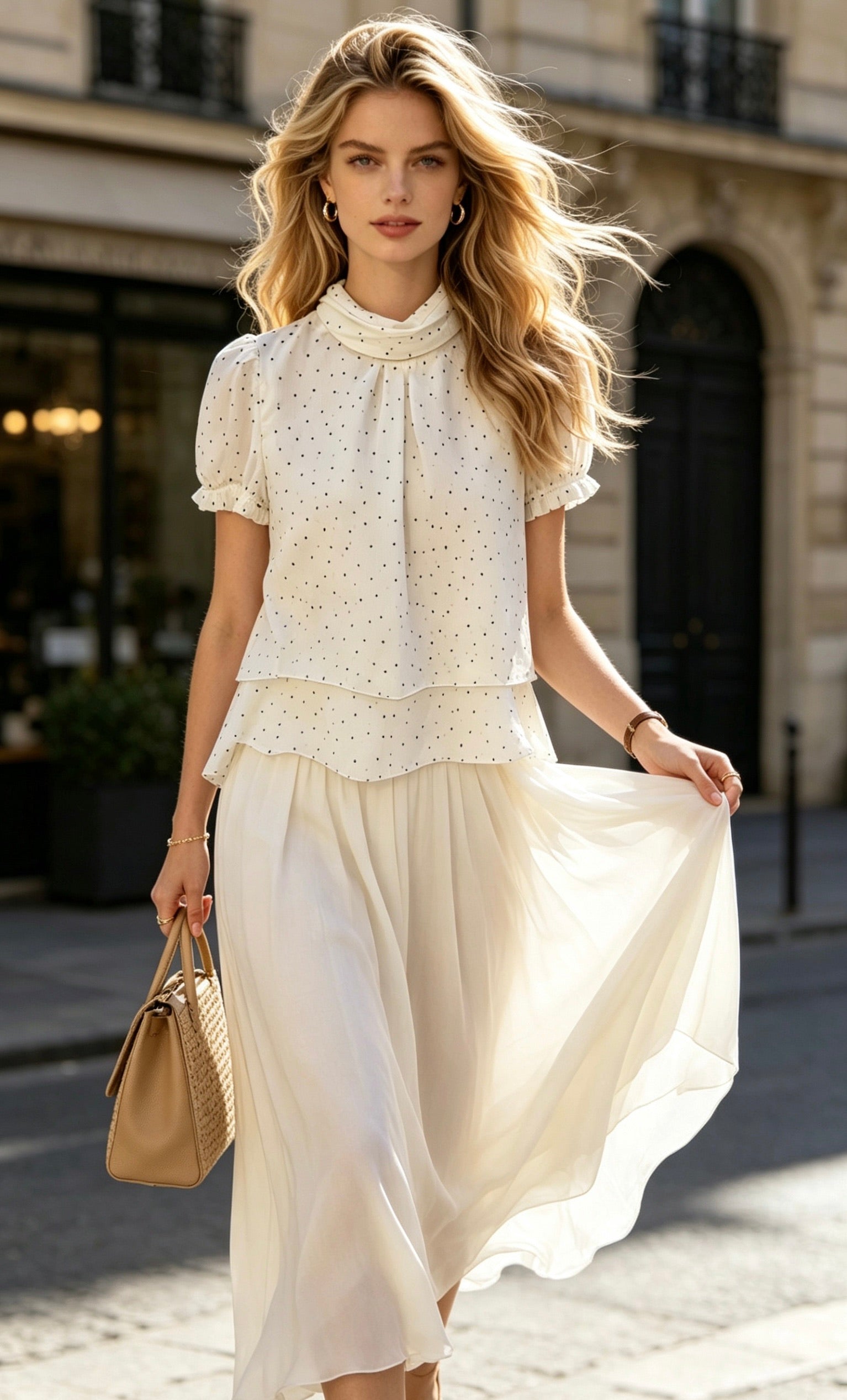 BLOUSE PETITS POIS ELOÏSE