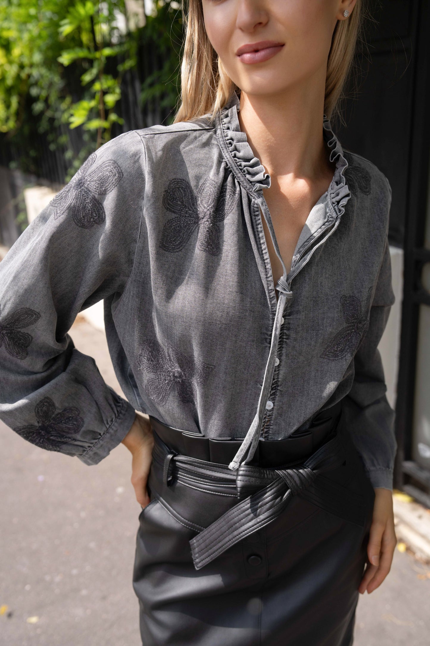 CHEMISE DENIM PERRINE