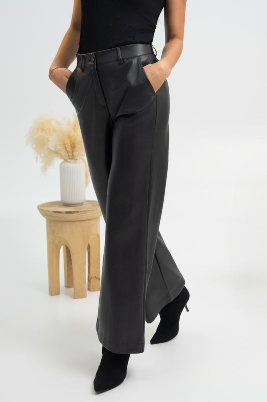 PANTALON SIMILICUIR ORIANE