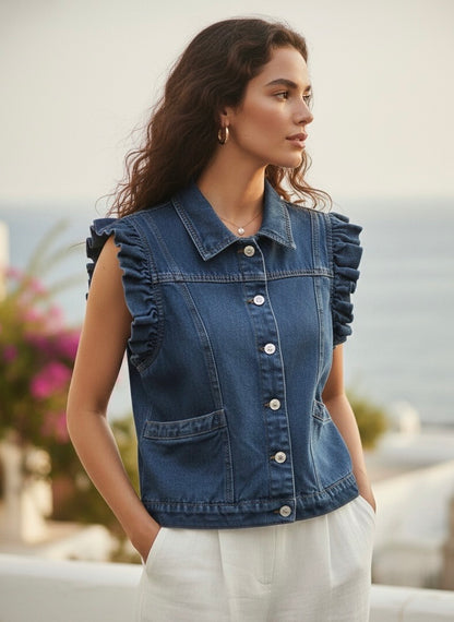 GILET DENIM MIRA