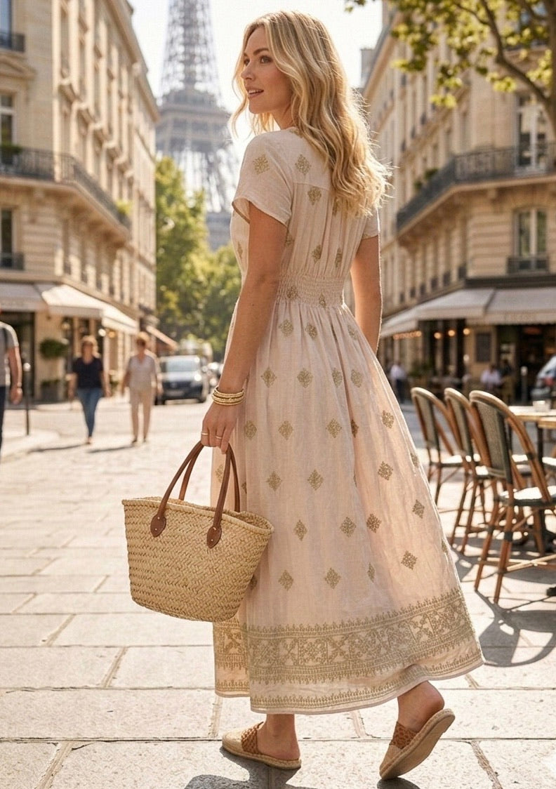 ROBE BRODÉE ELMA
