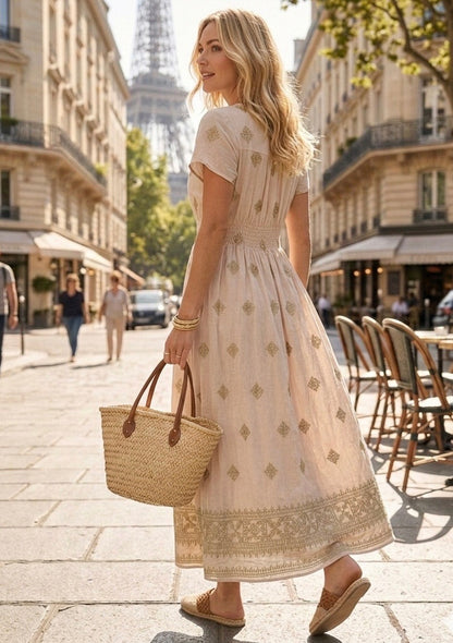ROBE BRODÉE ELMA