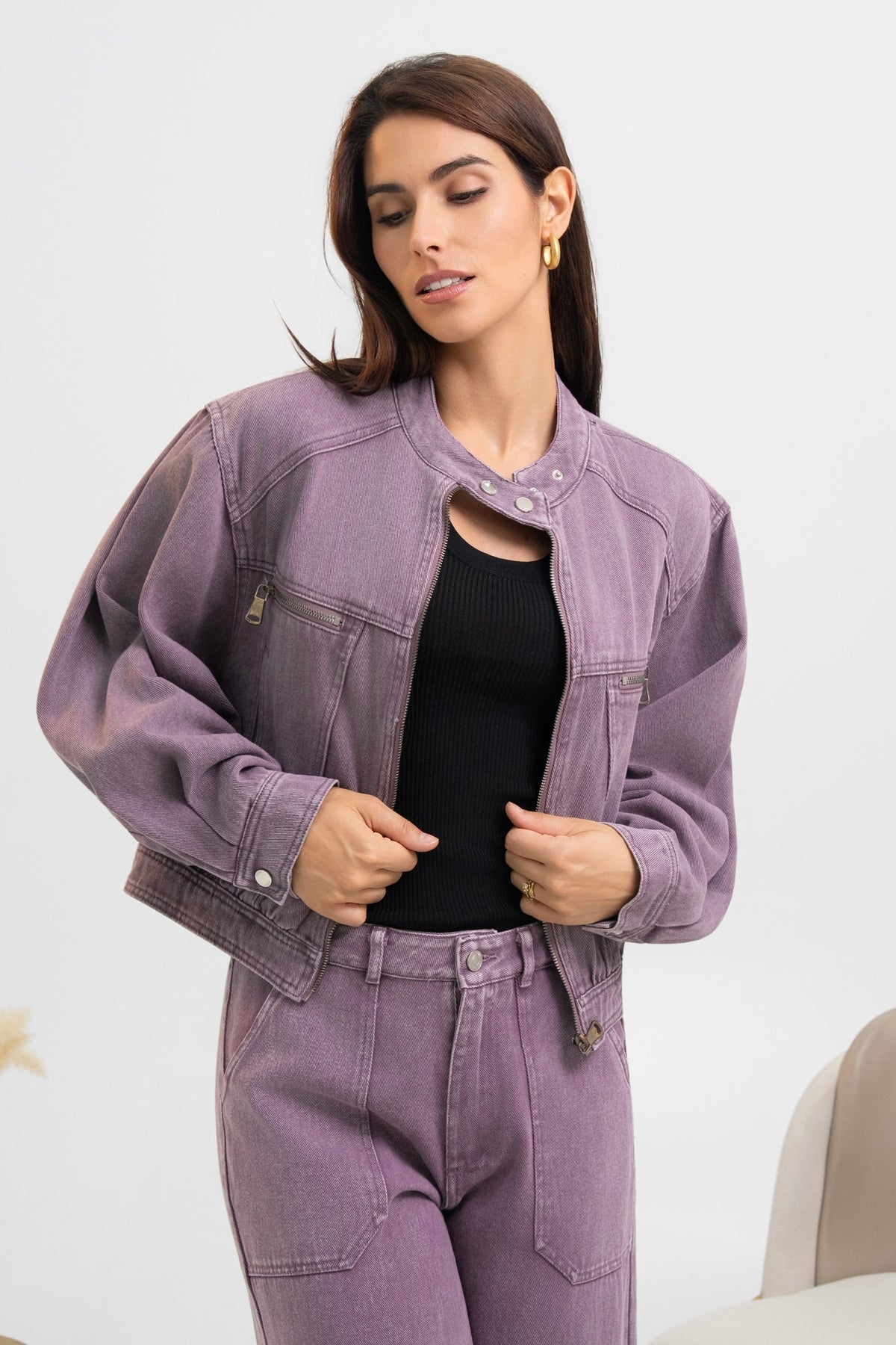 VESTE DENIM CLAIRE