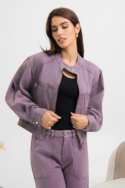 VESTE DENIM CLAIRE