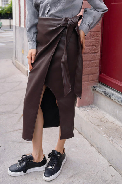 JUPE SIMILICUIR ZAZIE