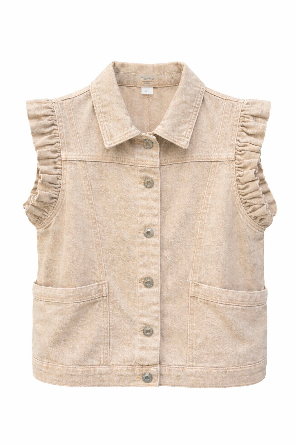 GILET JEAN COLORÉ ZARINA