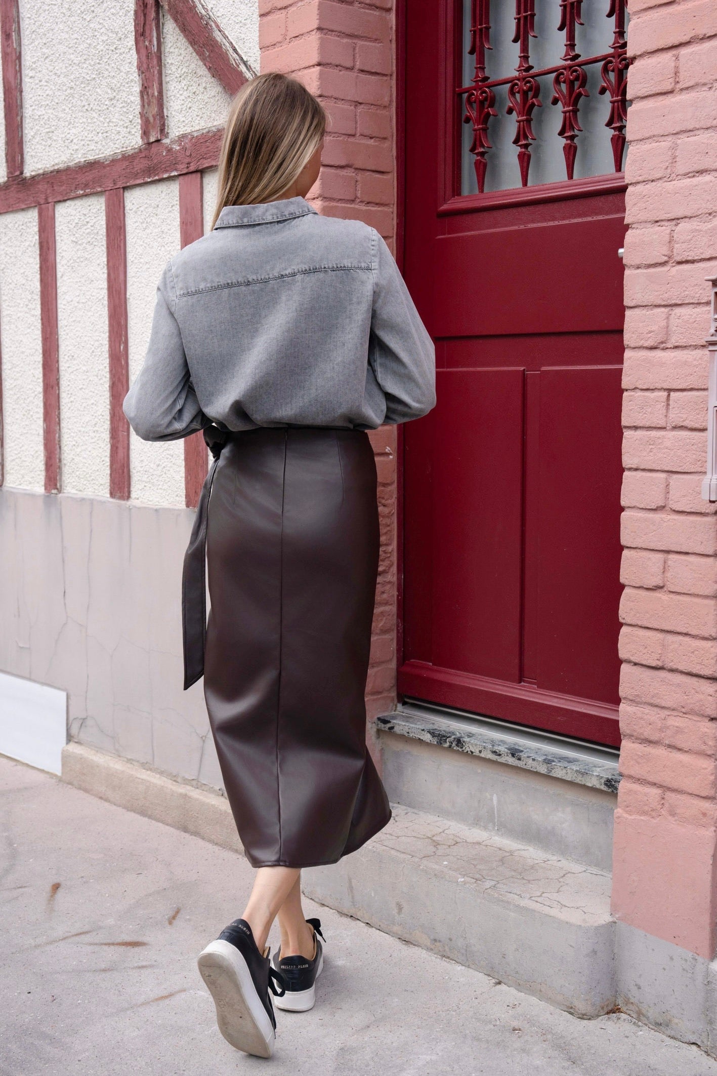 JUPE SIMILICUIR ZAZIE