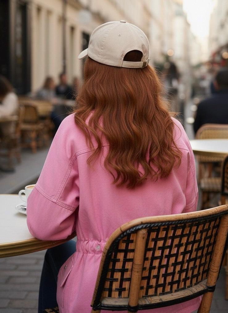 VESTE SAHARIENNE COLORÉE ANÄIS