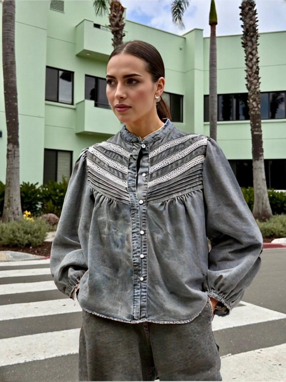 CHEMISE DENIM ORNELLA