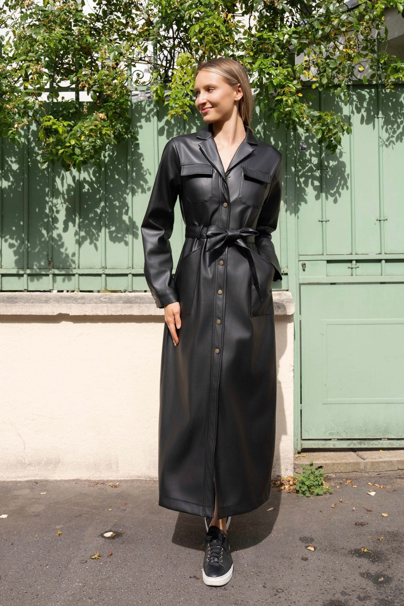 ROBE SIMILICUIR ILLONA