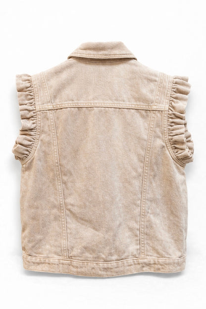 GILET JEAN COLORÉ ZARINA