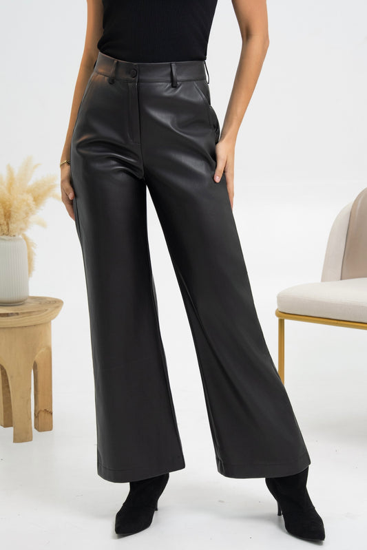 PANTALON SIMILICUIR ORIANE