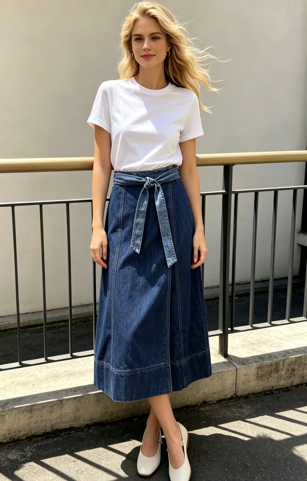 JUPE DENIM ODILE