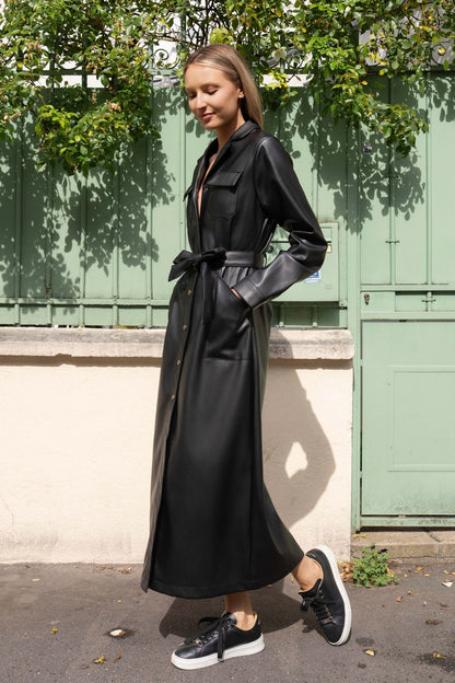 ROBE SIMILICUIR ILLONA