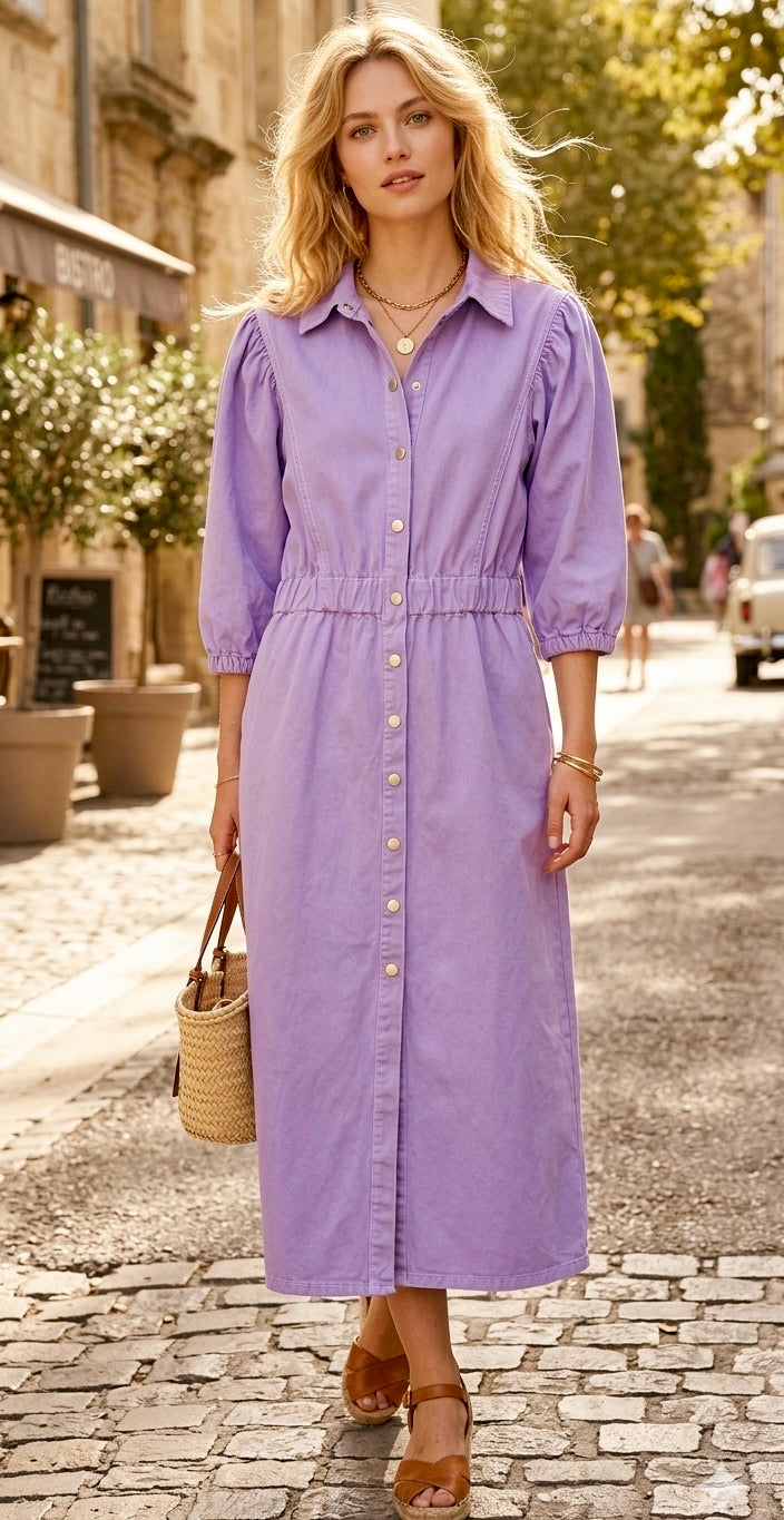Robe Coton Prisca - CIMINY Paris