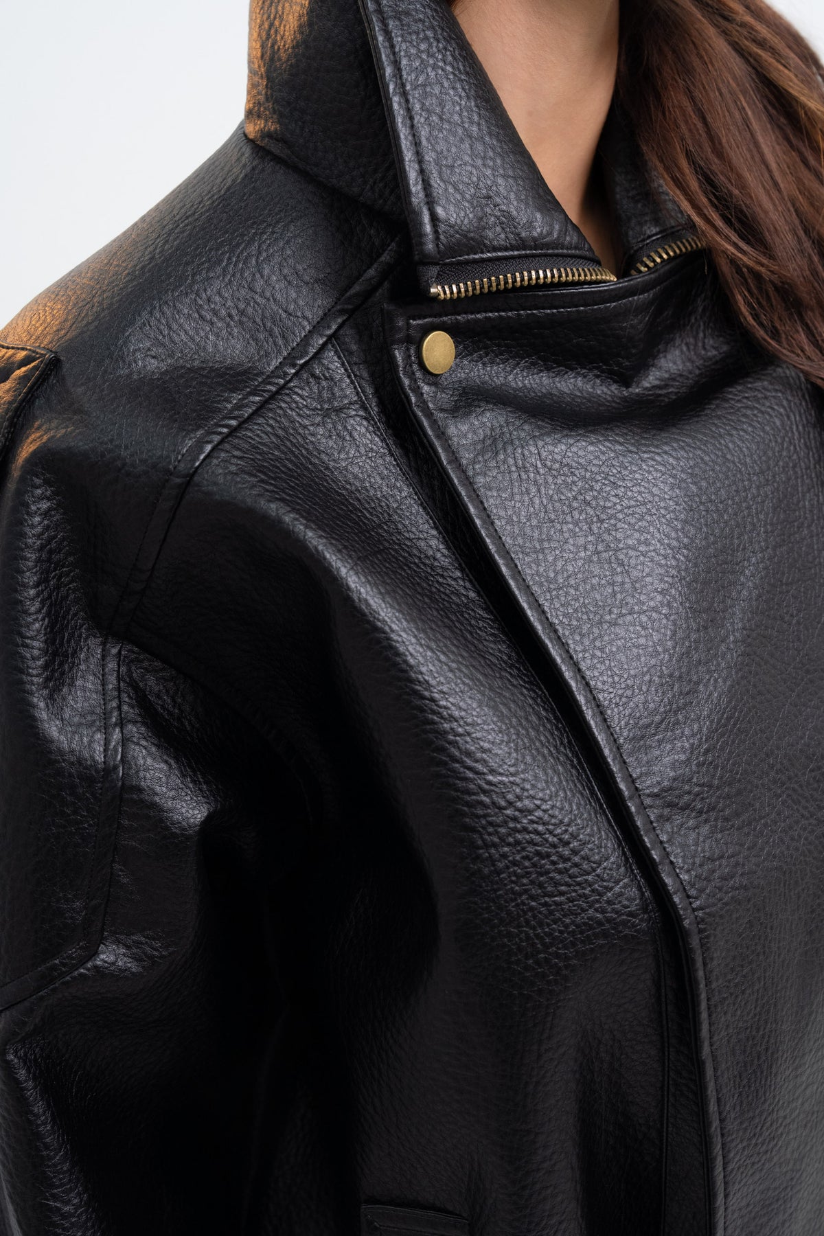 VESTE SIMILICUIR BÉA