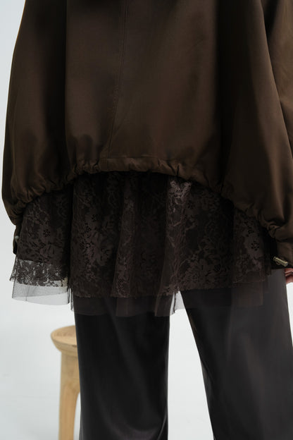 VESTE CAPUCHE AMBRE