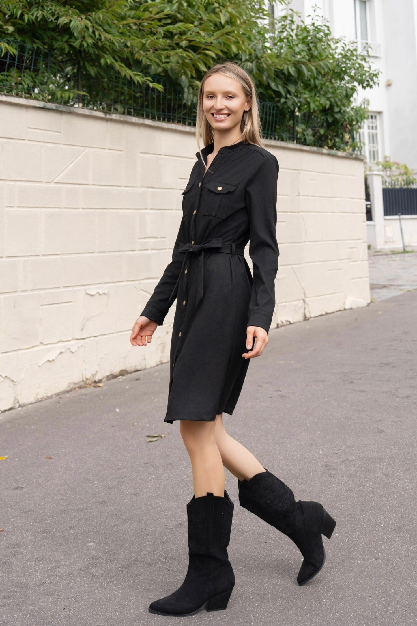 ROBE SUÉDINE ILYS