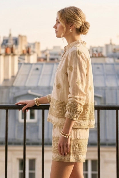 BLOUSE BRODÉ AMÉLIA