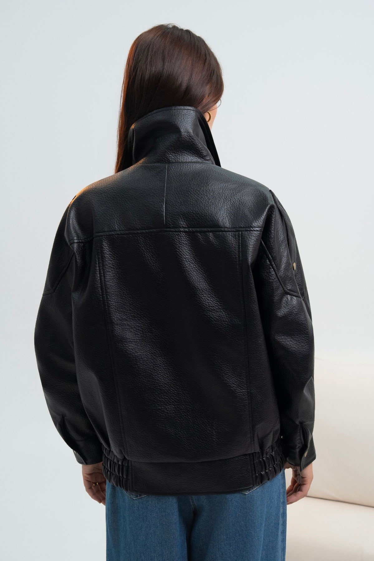 VESTE SIMILICUIR BÉA