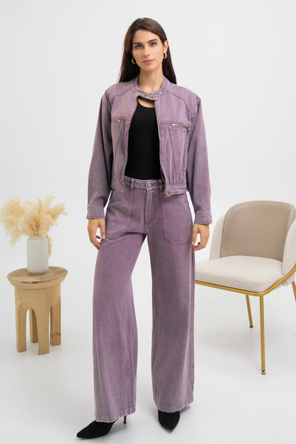 PANTALON LARGE DENIM SERENA