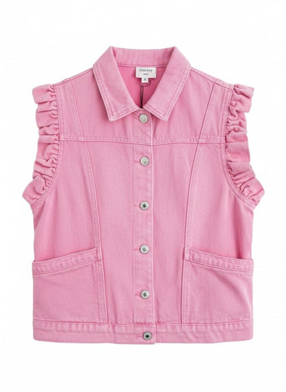 GILET JEAN COLORÉ ZARINA