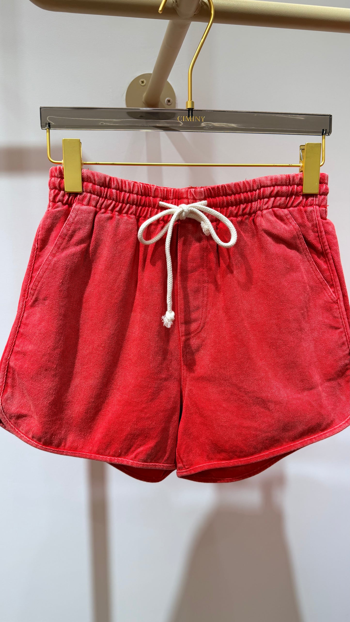 SHORT DENIM COLORÉE ANDRÉE