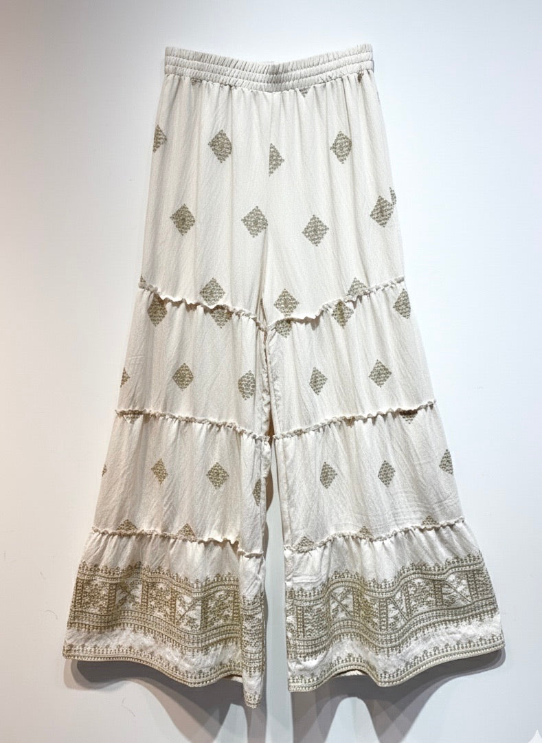 PANTALON BRODÉE HONORINE