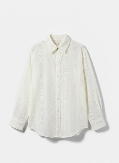CHEMISE DENTELLE ANGLAISE JACQUELINE