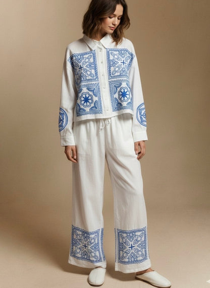 CHEMISE BRODÉE MARTINE