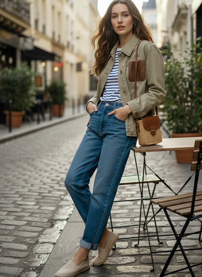 VESTE SAHARIENNE COTON LAZARE