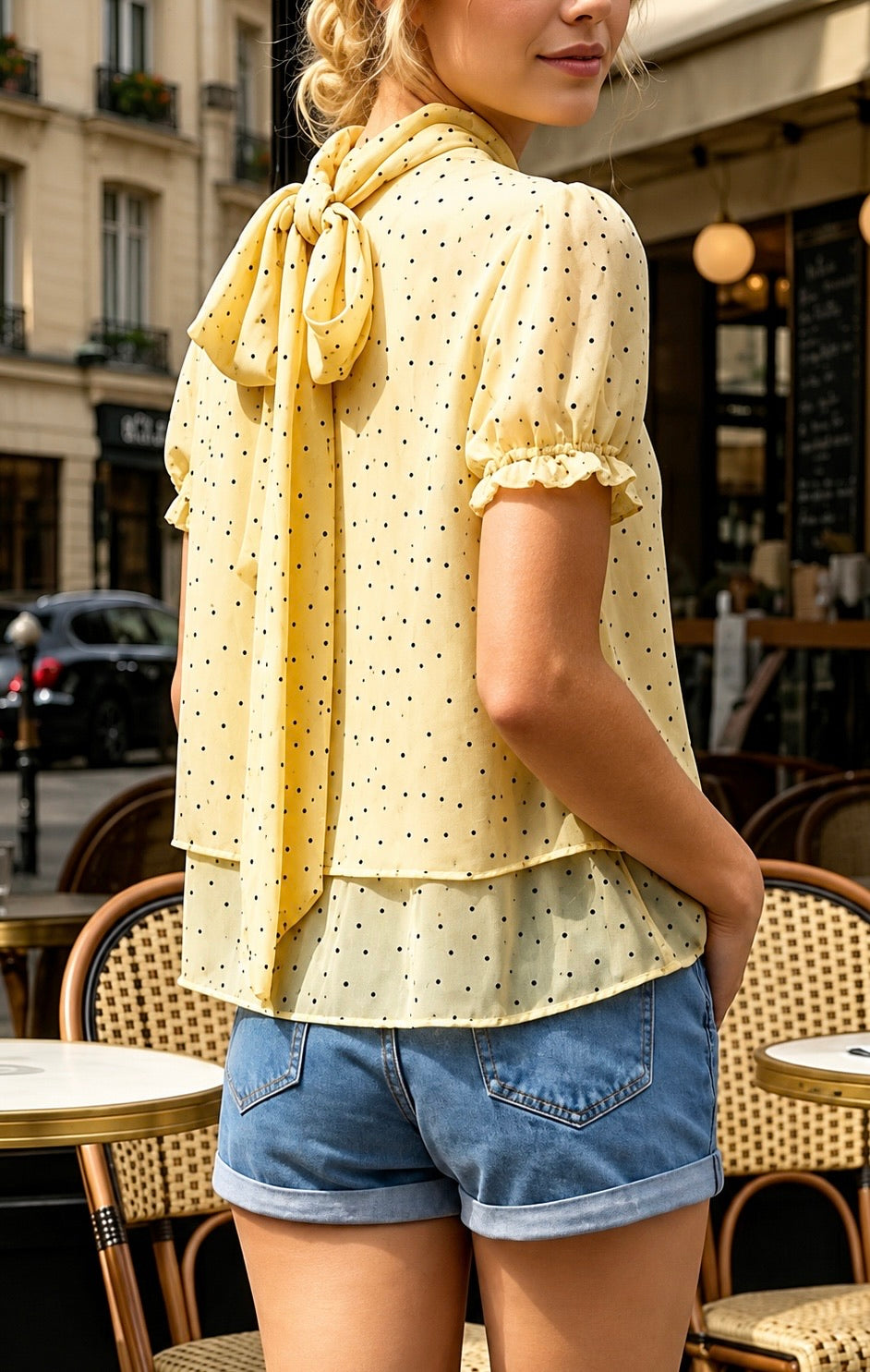 BLOUSE PETITS POIS ELOÏSE
