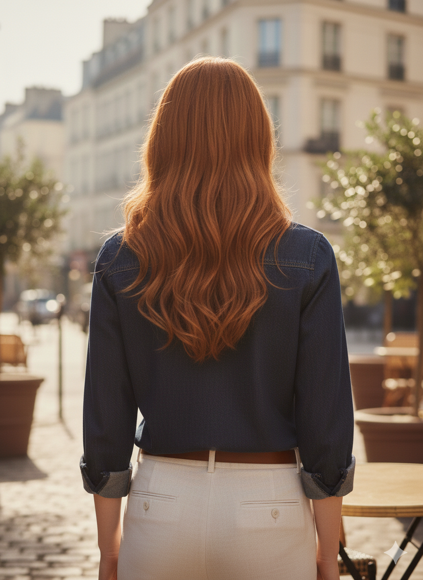 CHEMISE DENIM BIANCA