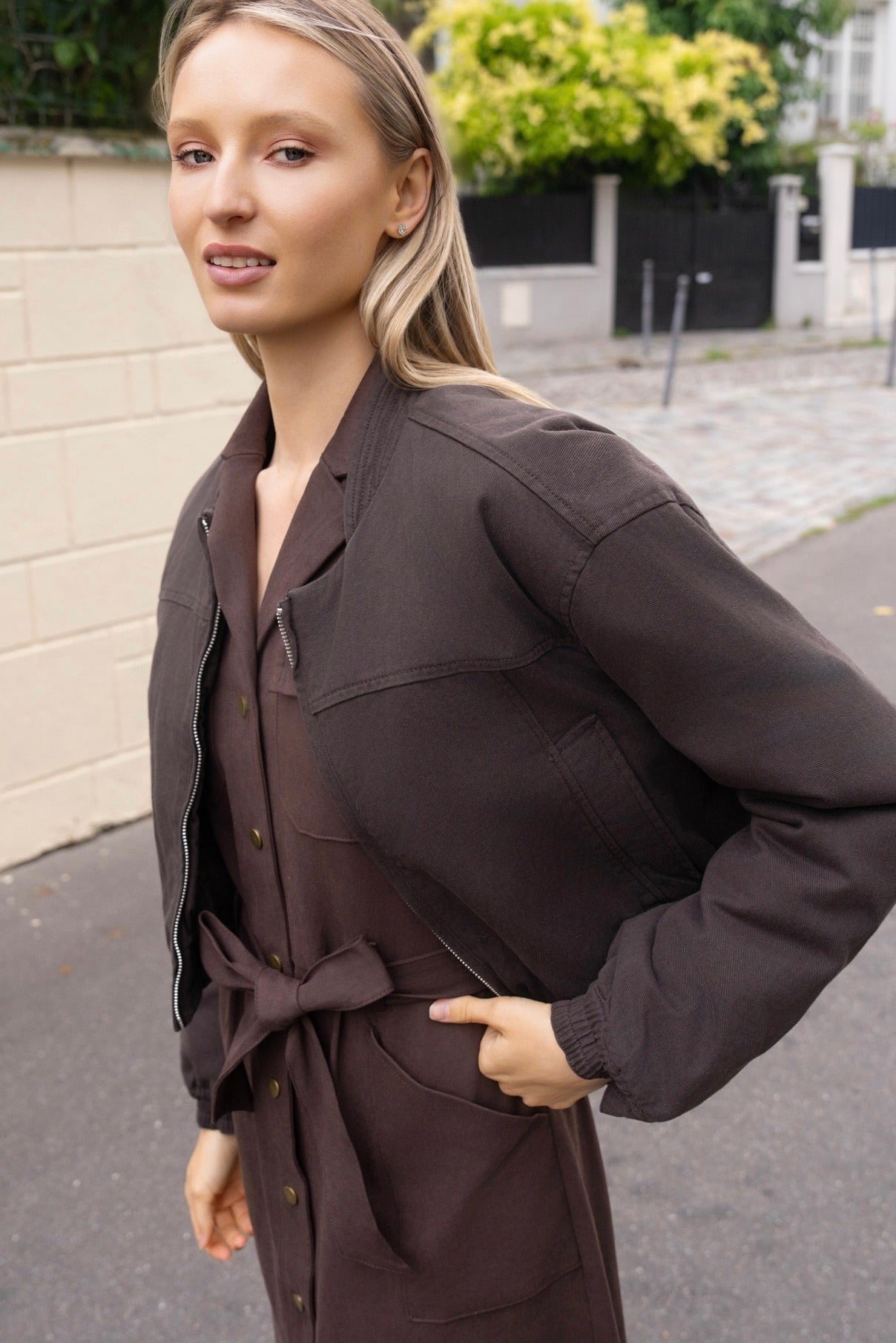 BLOUSON COTON TAO
