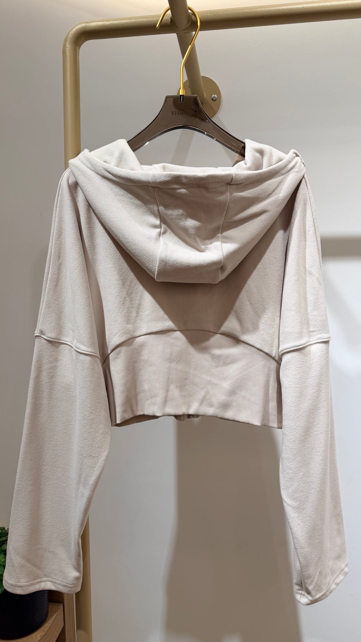 GILET SWEAT CAPUCHE FLORA