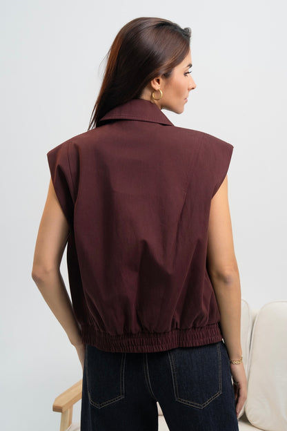VESTE SANS MANCHES ZOYA