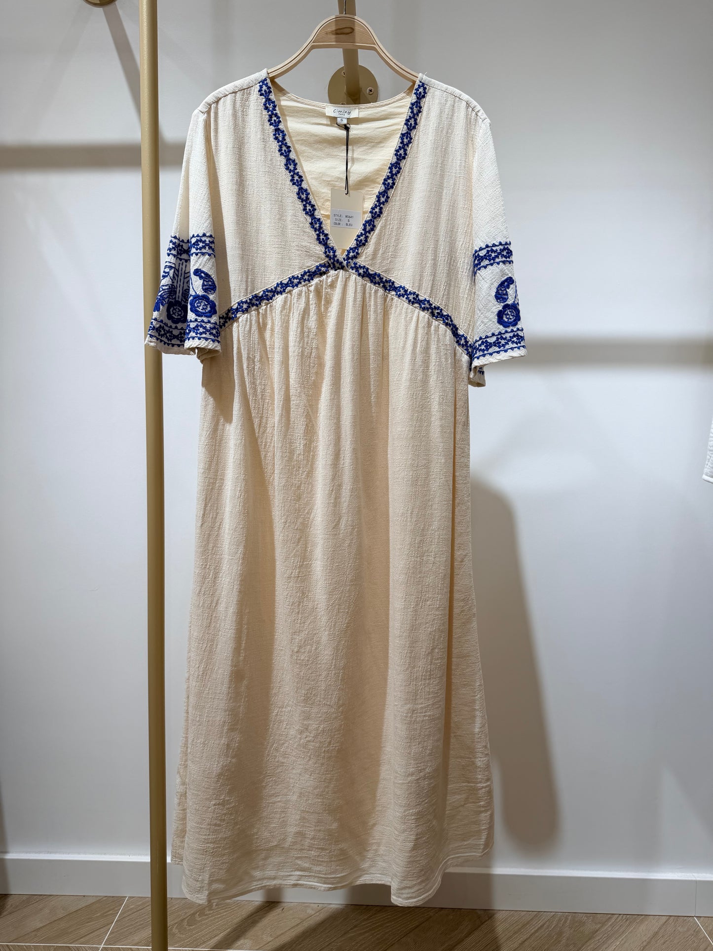 ROBE LONGUE BOHÈME COTON ARIA
